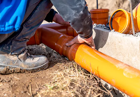 Drain Sewer Line Repair in Orangeville, Ontario