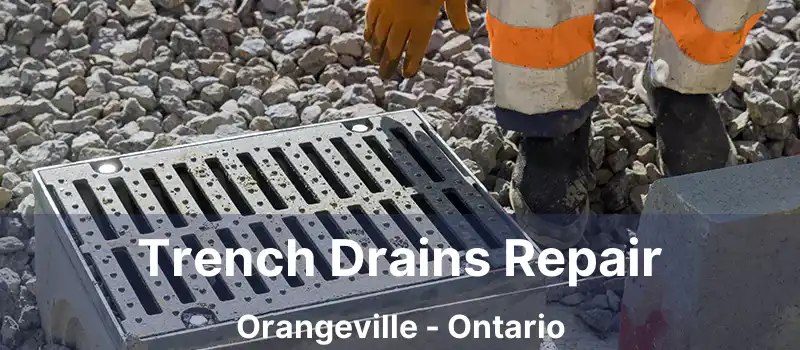  Trench Drains Repair Orangeville - Ontario